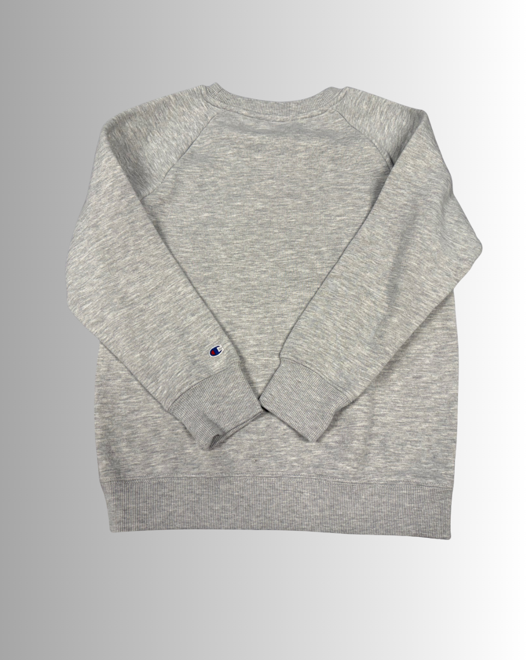 Grey, Pink champion decal crew neck